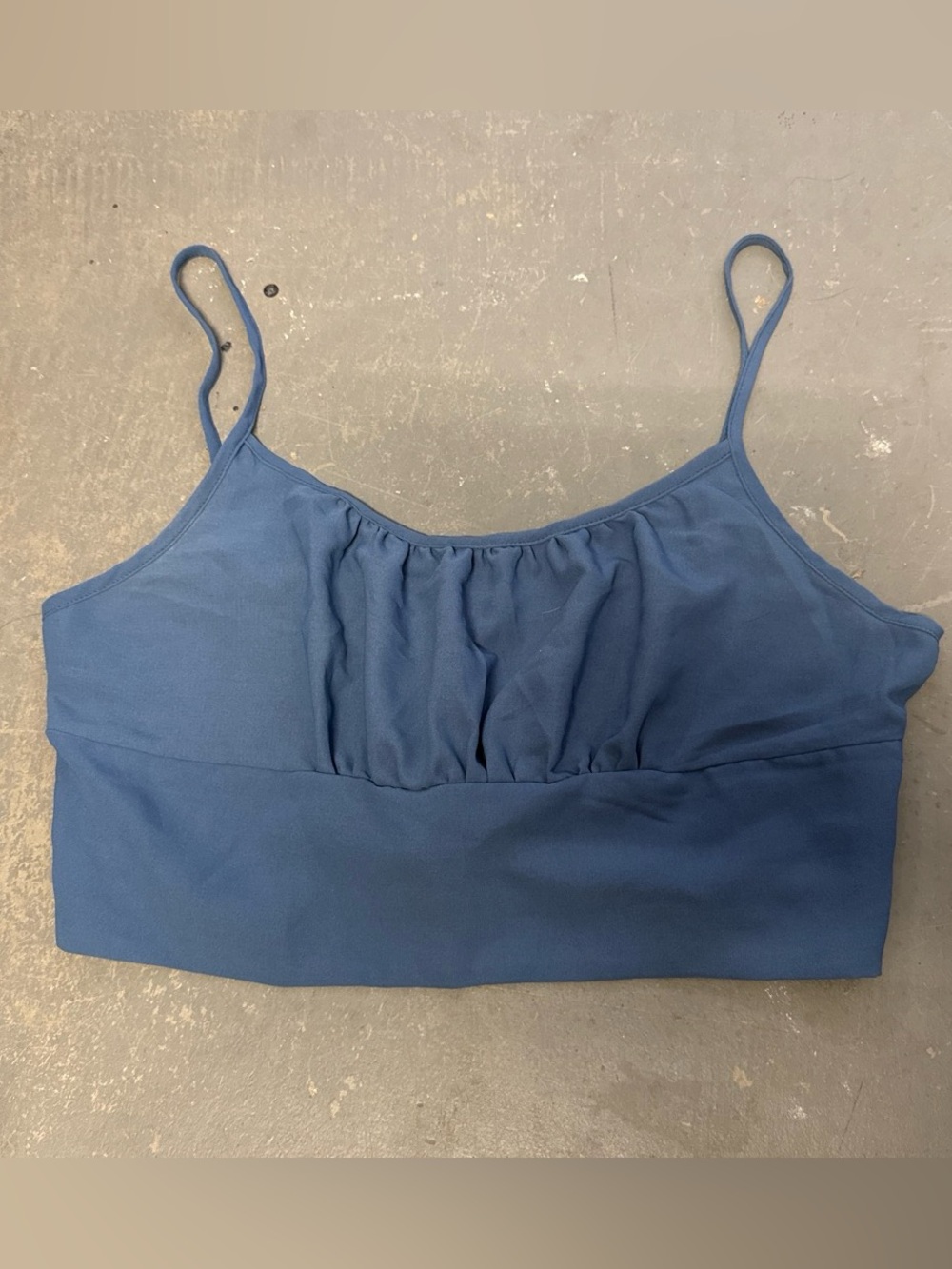 Blue Crop Top Like New
